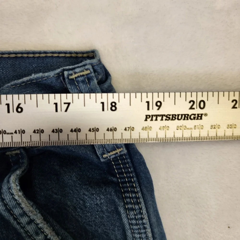 Carhartt FR Jeans‎ Mens 38x32 Blue Denim Relaxed Fit Workwear Grunge Distressed